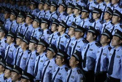 大阅兵武警方队 阅兵有警察方队吗