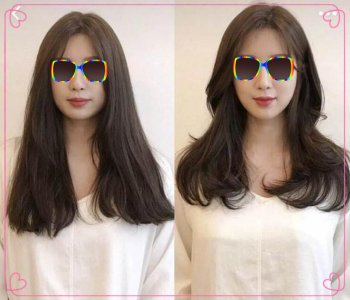 网红气垫烫发型图片 造型很美烫发首选