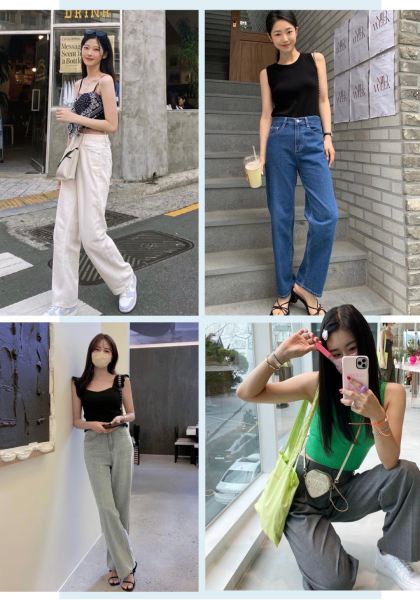裤子怎么穿好看