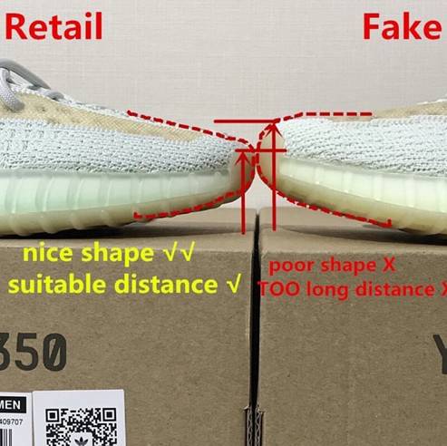 yeezy350真假鉴定方法