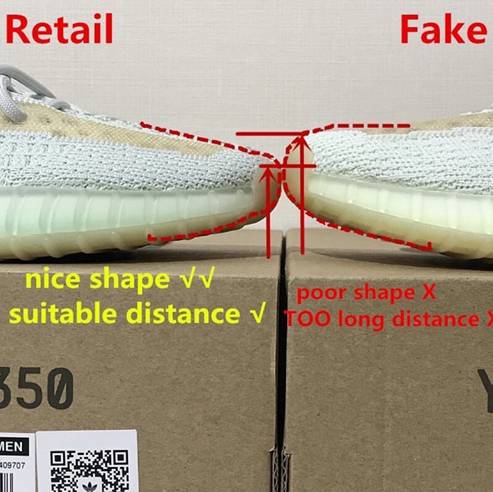 yeezy350真假鉴定方法