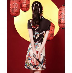 中国四大派旗袍的区别 旗袍起源与哪个民族?