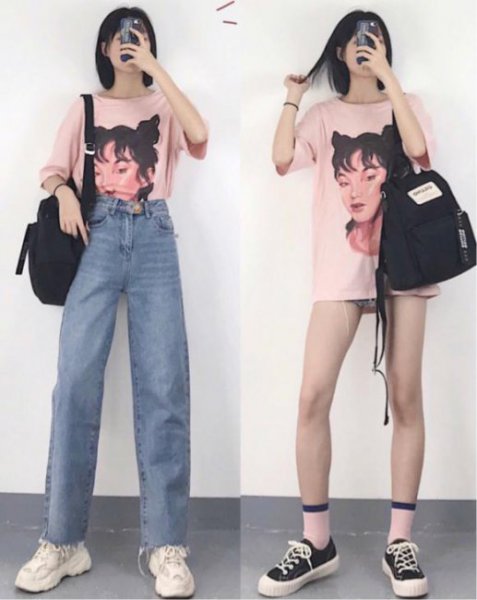 夏季清爽穿搭图片