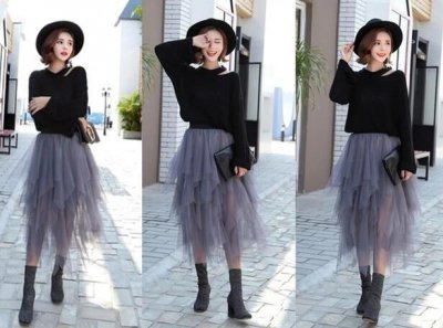 蓬蓬裙穿什么上衣好看 蓬蓬裙适合什么身材穿？