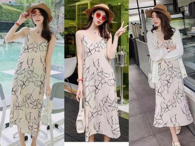 吊带裙里面穿什么衣服？ 女生吊带裙里面穿的什么