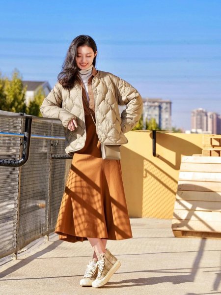 什么是奶奶风羽绒服