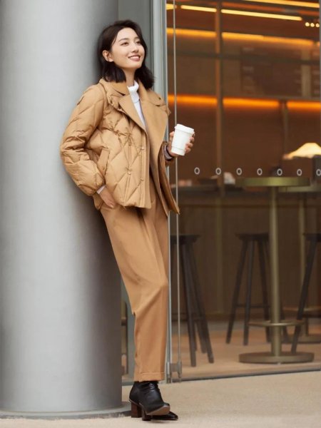 什么是奶奶风羽绒服