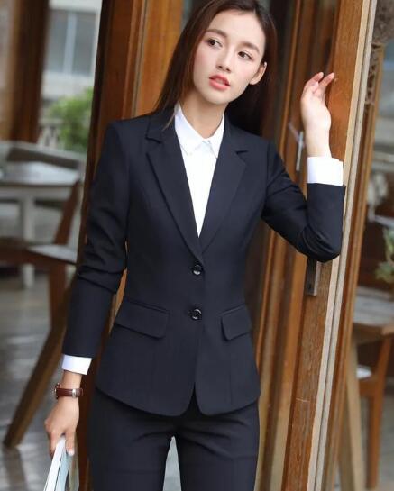 职业女性服饰搭配图
