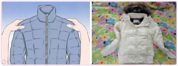 羽绒服洗成坨了怎么办？