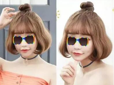 半丸子头适合什么脸型
