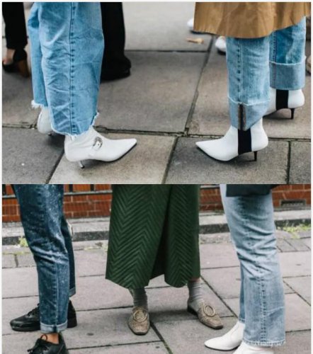 冬天买白色靴子还是黑色靴子?