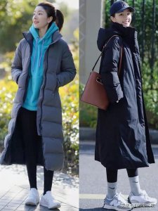 羽绒服怎么穿 时髦保暖的羽绒服穿搭效果