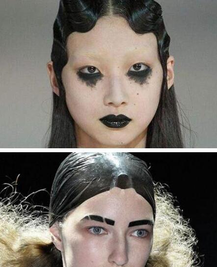圣诞眉毛怎么画？