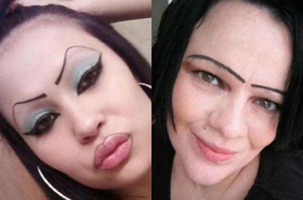 圣诞眉毛怎么画？