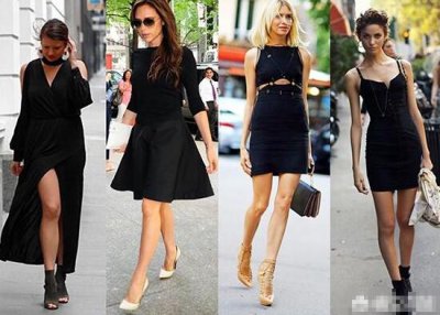 黑色裙子款式图片大全 今年最流行的小黑裙款式大全