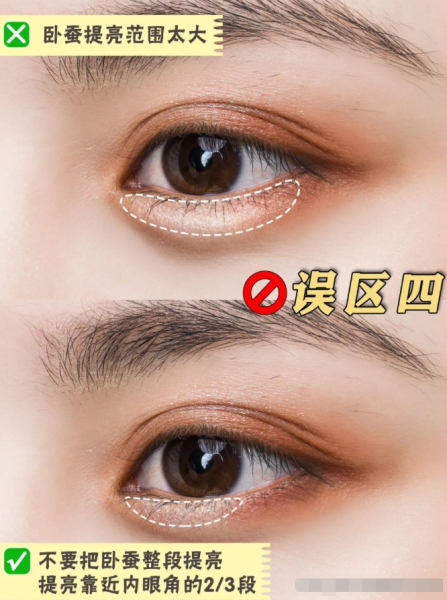 卧蚕怎么画