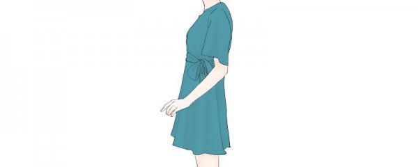 胖女生穿搭效果图