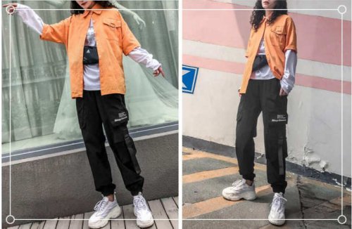 工装裤搭配秋冬