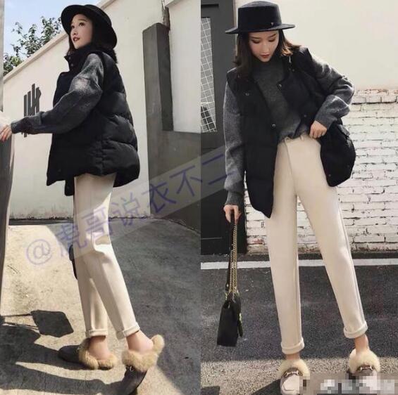 什么衣服配烟管裤好看？