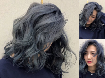 蓝色头发直接上棕色能上去吗 蓝色头发怎么改成灰色
