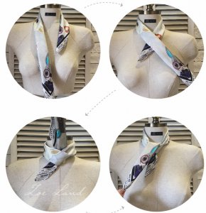 方巾丝巾的系法 真丝方巾怎么清洗