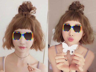 半丸子头适合什么脸型？鹅蛋脸、瓜子脸最适合