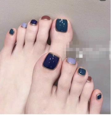 足部美甲图片大全2022