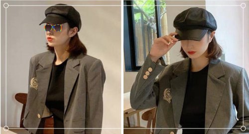 方脸戴什么帽子好看?戴这五款帽子都美极了
