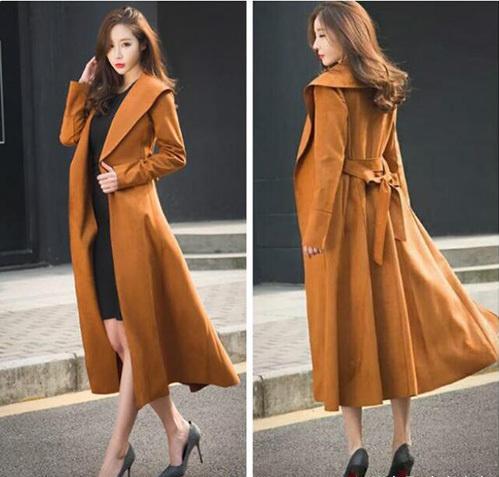 冬季过膝大衣搭配什么衣服？
