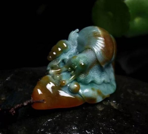 玉坠蜗牛的寓意和象征是什么