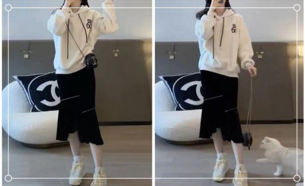 鱼尾裙怎么搭配外套好看