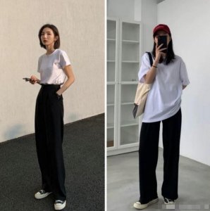白色t恤怎么穿搭 夏天白色t恤怎么搭配图片