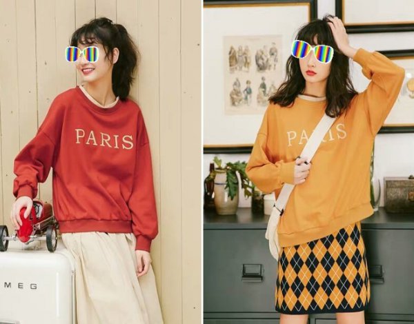 2023女式卫衣流行款式
