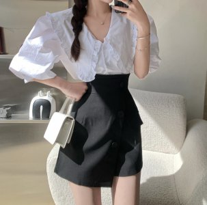 白色t恤怎么搭配 t恤怎么打结在腰上好看