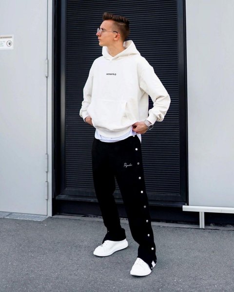 卫衣怎么穿更帅气