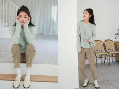 纯色毛衣配什么裤子？ 纯白色毛衣配什么裤子