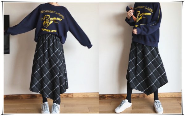 格子衣服的搭配