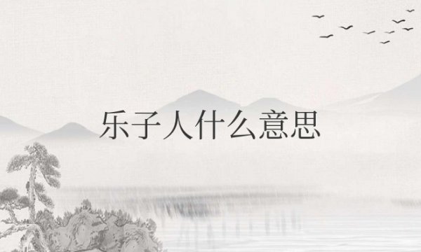 乐子什么意思网络用语求回答
