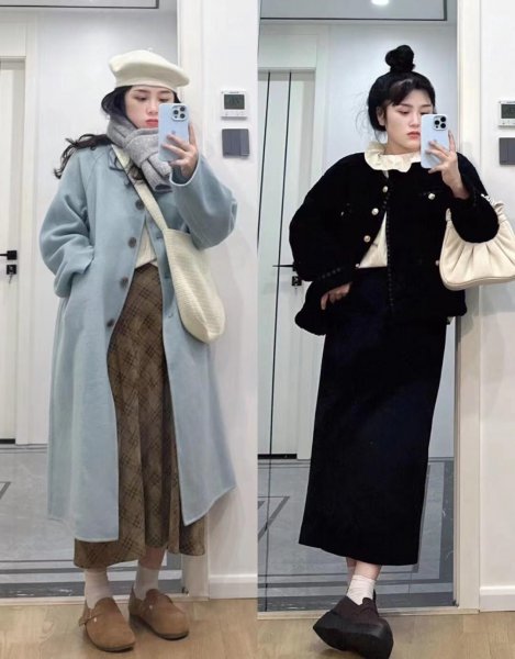 微胖女人冬天怎么穿