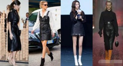 皮裙怎么搭配衣服图片 皮裙怎么搭配衣服鞋子？
