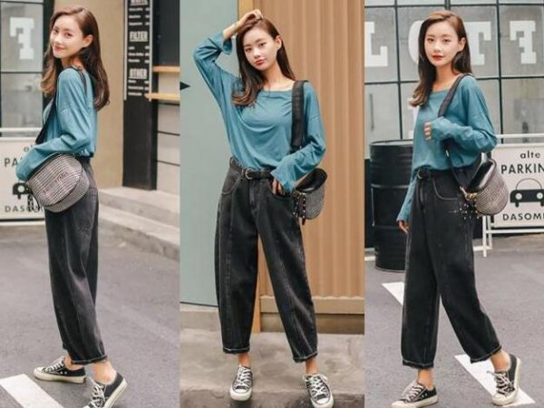 小个子女生休闲穿搭