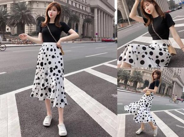 小个子女生复古风格衣服搭配图片