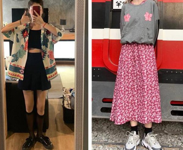花衣服怎么搭配图片