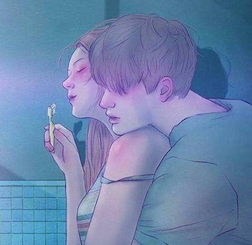 男人故意站在女人背后什么意思