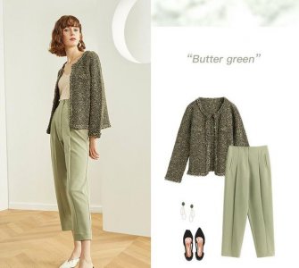 绿色衣服怎么搭配技巧 绿色衣服里面怎么搭配