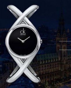 克莱尔手表图片 最让人心水的卡尔文克莱恩女士手表