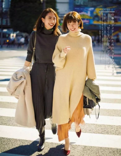 女士冬季连衣裙怎么搭配
