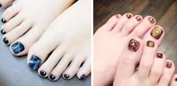 夏天流行什么样的美甲图片