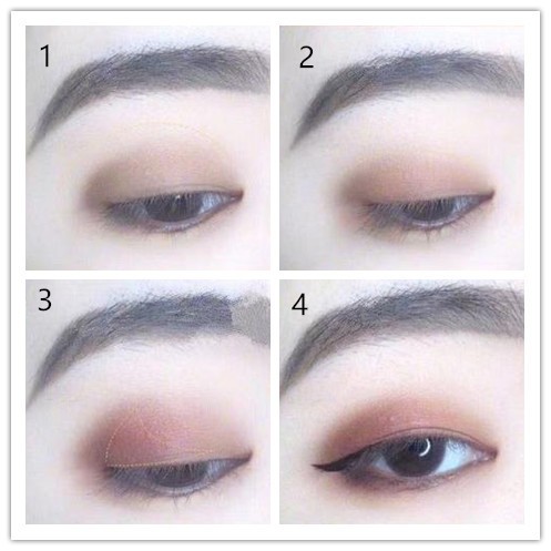 分享6种不同的眼影妆教程