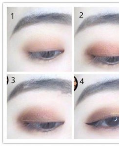 分享6种不同的眼影妆教程 尤其适合单眼皮的女生！